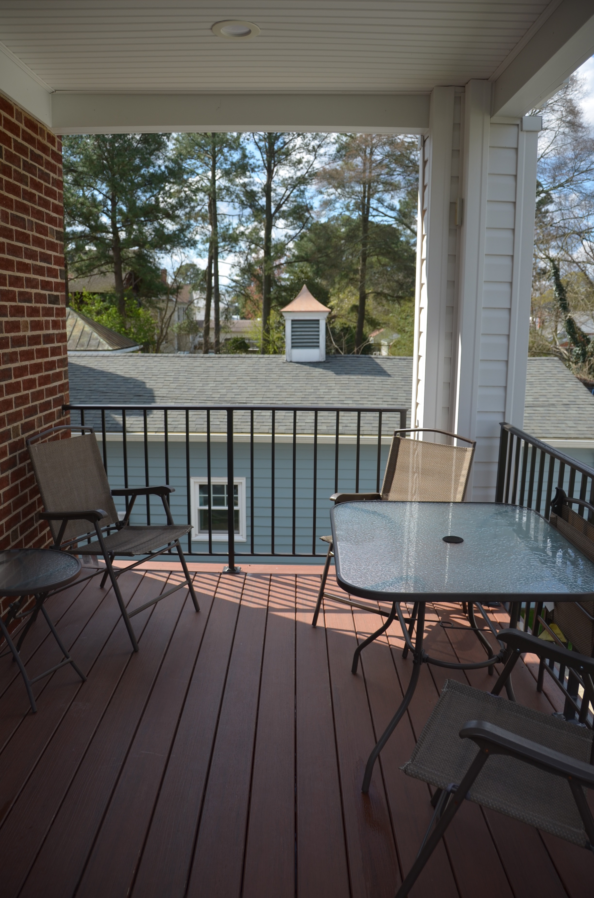 2nd Flr. Porch-looking South