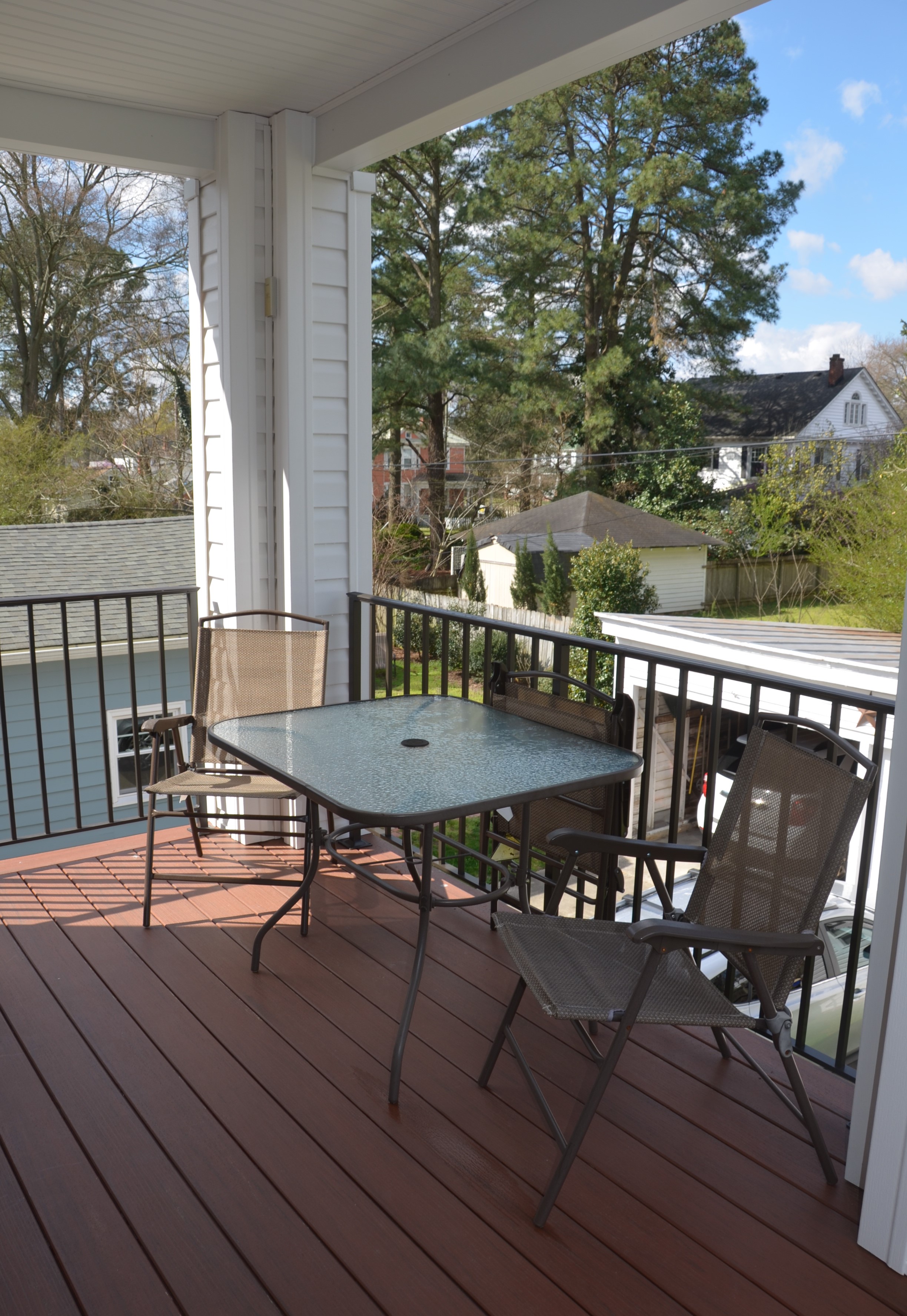 2nd Floor Porch looking SW 